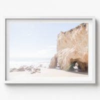 El Matador Beach in Malibu-4, Horizontal Print, beach house decor, soft and serene style