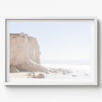 El Matador Beach in Malibu-5, Horizontal Print, beach house decor, soft and serene style