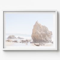 El Matador Beach in Malibu-6, Horizontal Print, beach house decor, soft and serene style