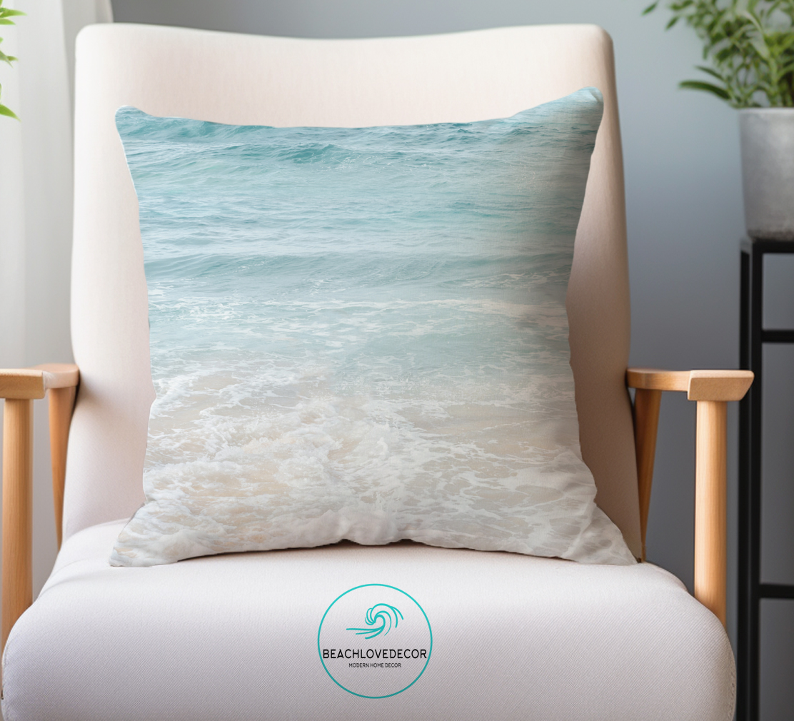 Premium Reversible Cotton Coastal Pillow Cover-19 - Image 3