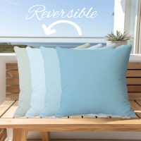 Premium Reversible Cotton Coastal Colors Pillow Covers Collection-1