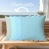 Premium Reversible Cotton Coastal Colors Pillow Covers Collection-2