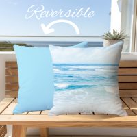 Premium Reversible Cotton Coastal Pillow Cover-9