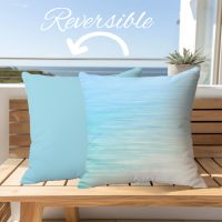 Premium Reversible Cotton Coastal Pillow Cover-4