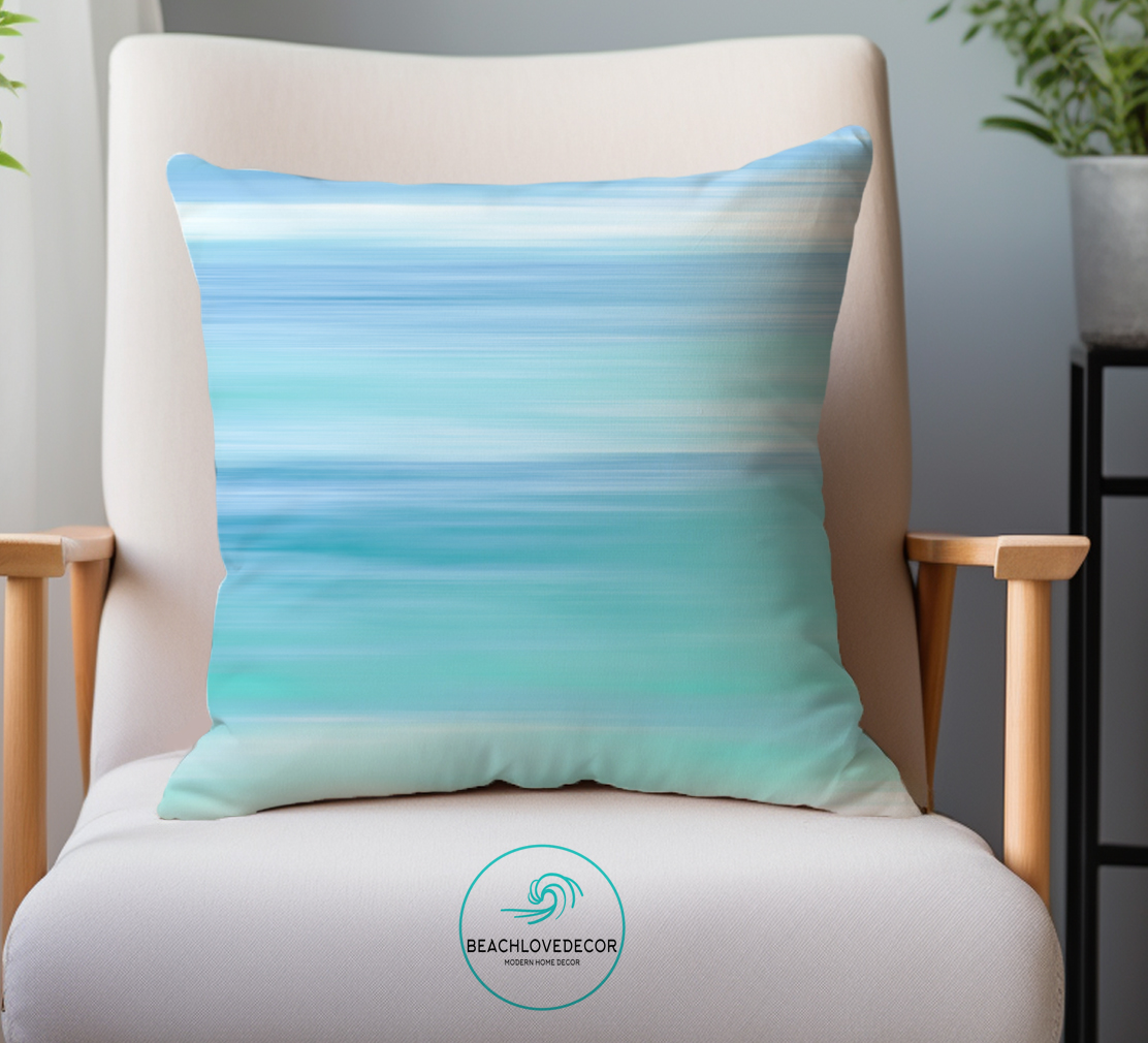 Premium Reversible Cotton Coastal Pillow Cover-6 - Image 3