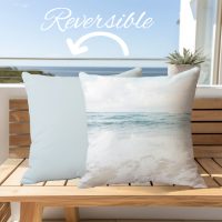 Premium Reversible Cotton Coastal Pillow Cover-10