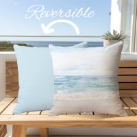 Premium Reversible Cotton Coastal Pillow Cover-11